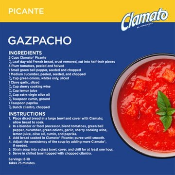 Clamato Picante Tomato Cocktail Mixer
