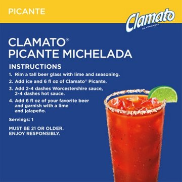 Clamato Picante Tomato Cocktail Mixer