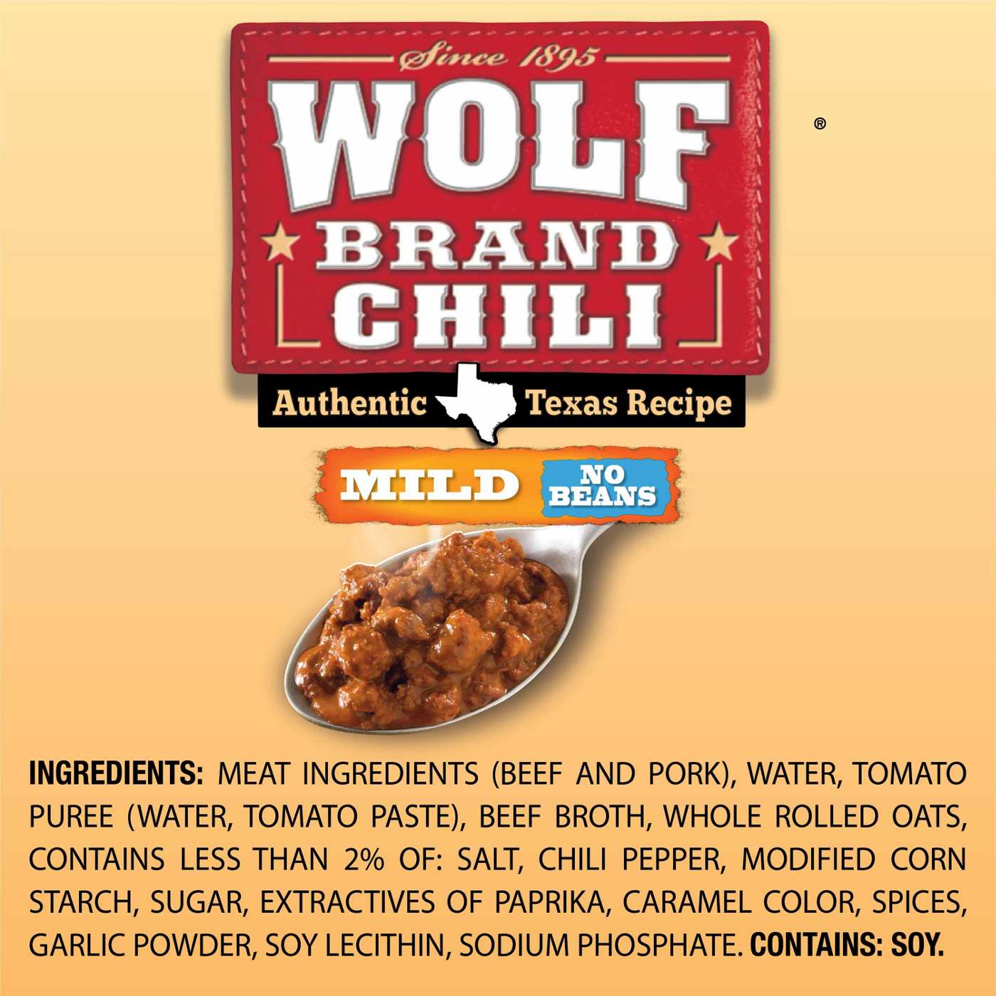 Wolf Mild Chili No Beans; image 4 of 6