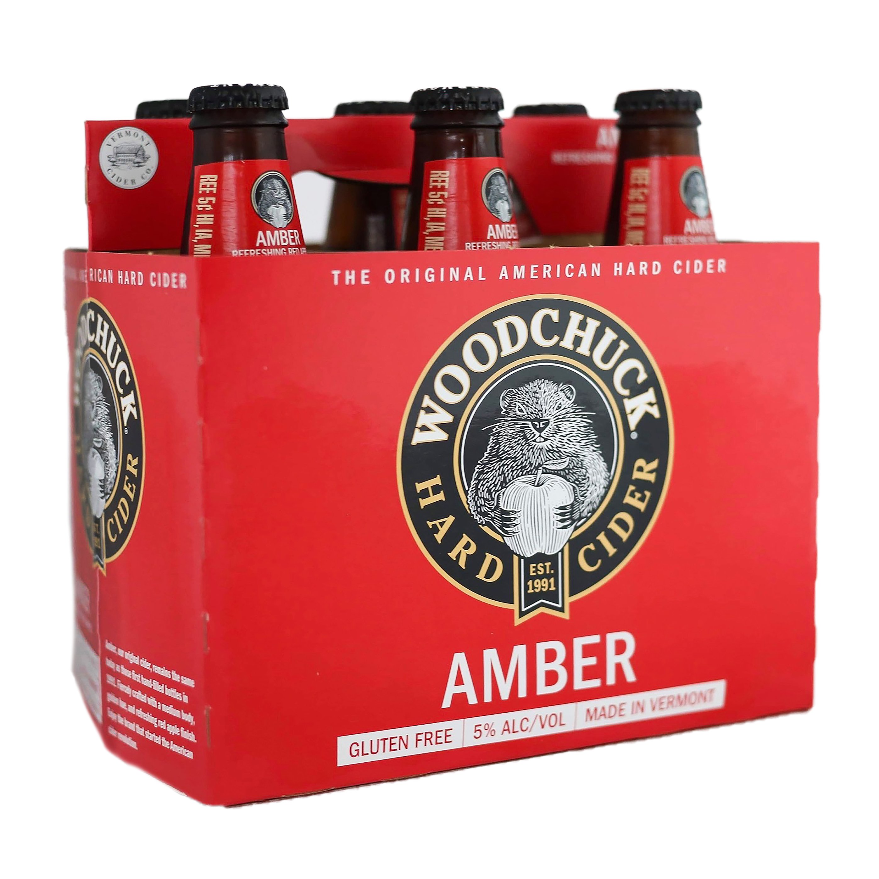 Woodchuck Amber Hard Cider 12 oz Bottles Shop Hard Cider at HEB