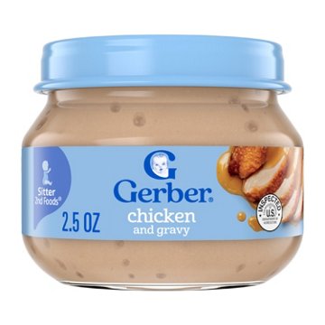 Gerber Mealtime for Baby 2nd Foods - Chicken & Gravy, 2.5 oz