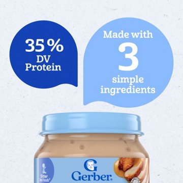Gerber Mealtime for Baby 2nd Foods - Chicken & Gravy, 2.5 oz