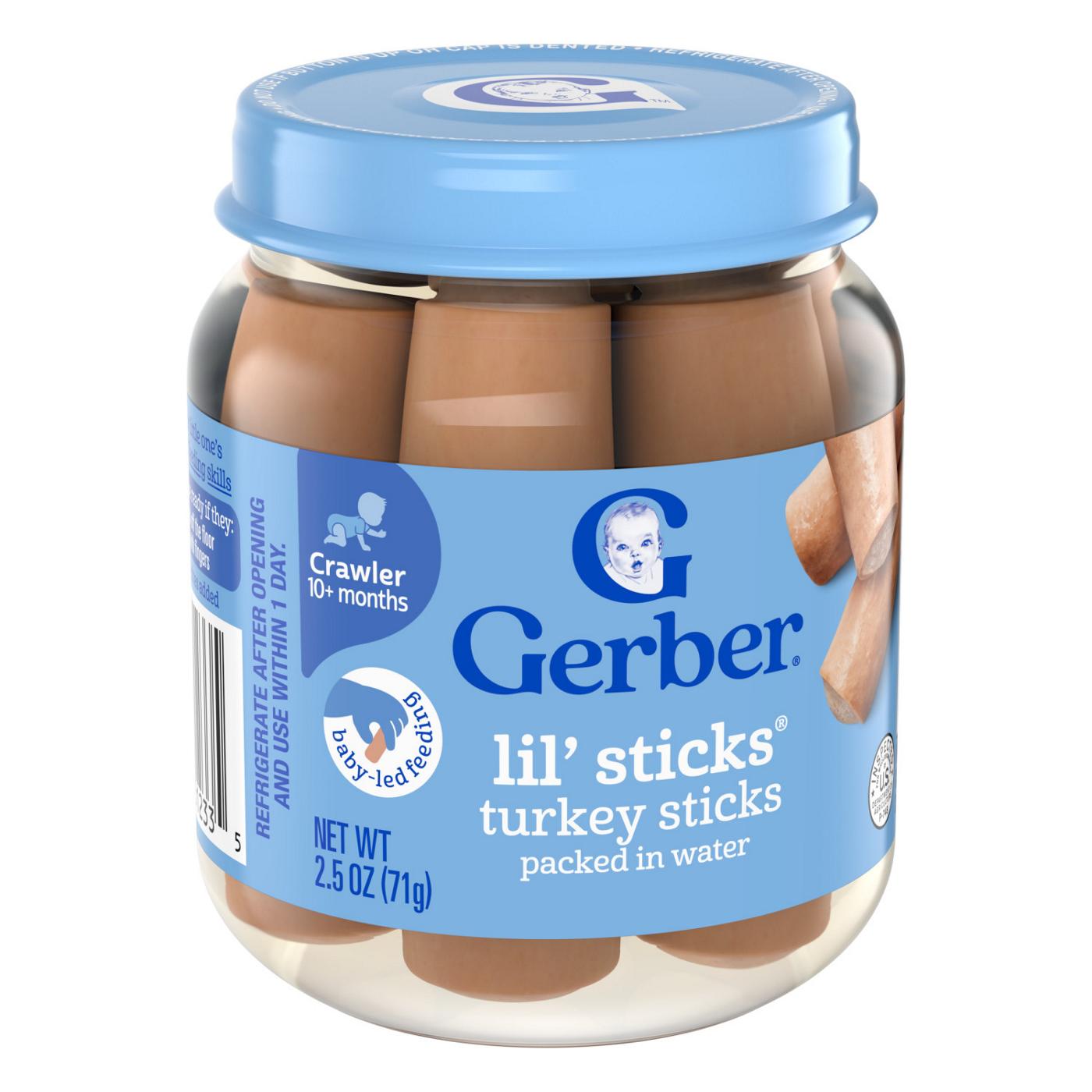 Gerber Mealtime for Baby Lil' Sticks - Turkey; image 2 of 8