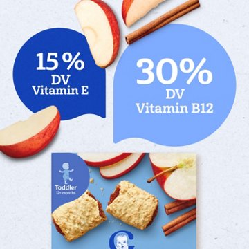 Gerber Soft Baked Grain Bars - Apple Cinnamon