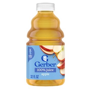 Gerber Toddler Fruit Juice - Apple, 32 oz