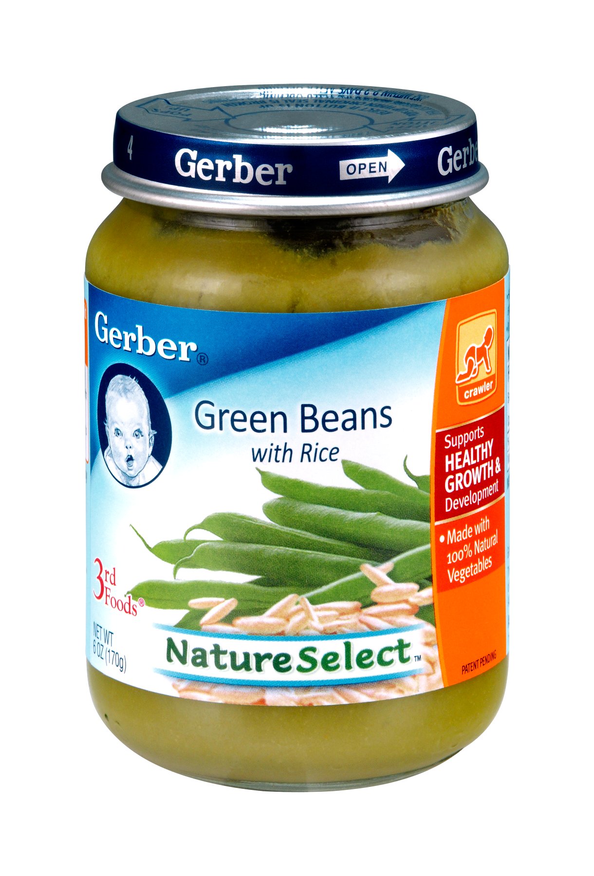 Fashion gerber baby food green beans