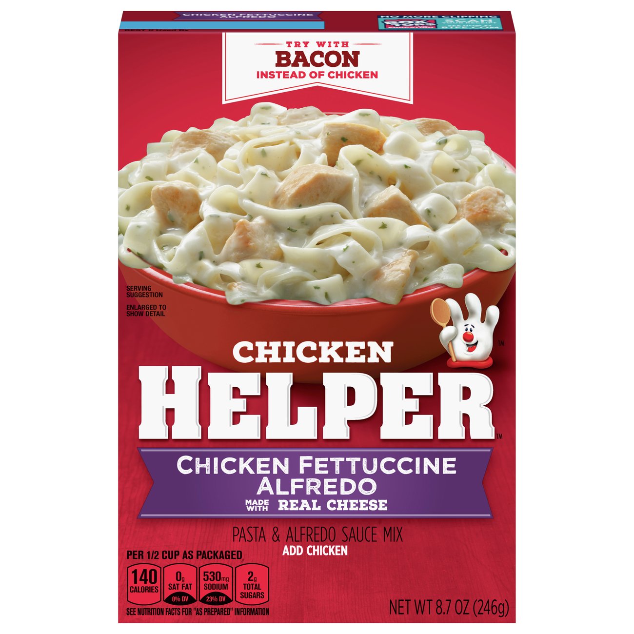 Betty Crocker Chicken Helper Chicken Fettuccine Alfredo Pasta & Sauce