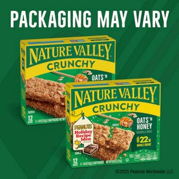Nature Valley Crunchy Oats 'n Honey Granola Bars, 6 ct