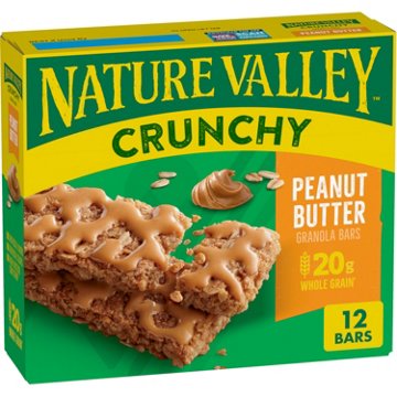 Nature Valley Crunchy Peanut Butter Granola Bars, 12 ct