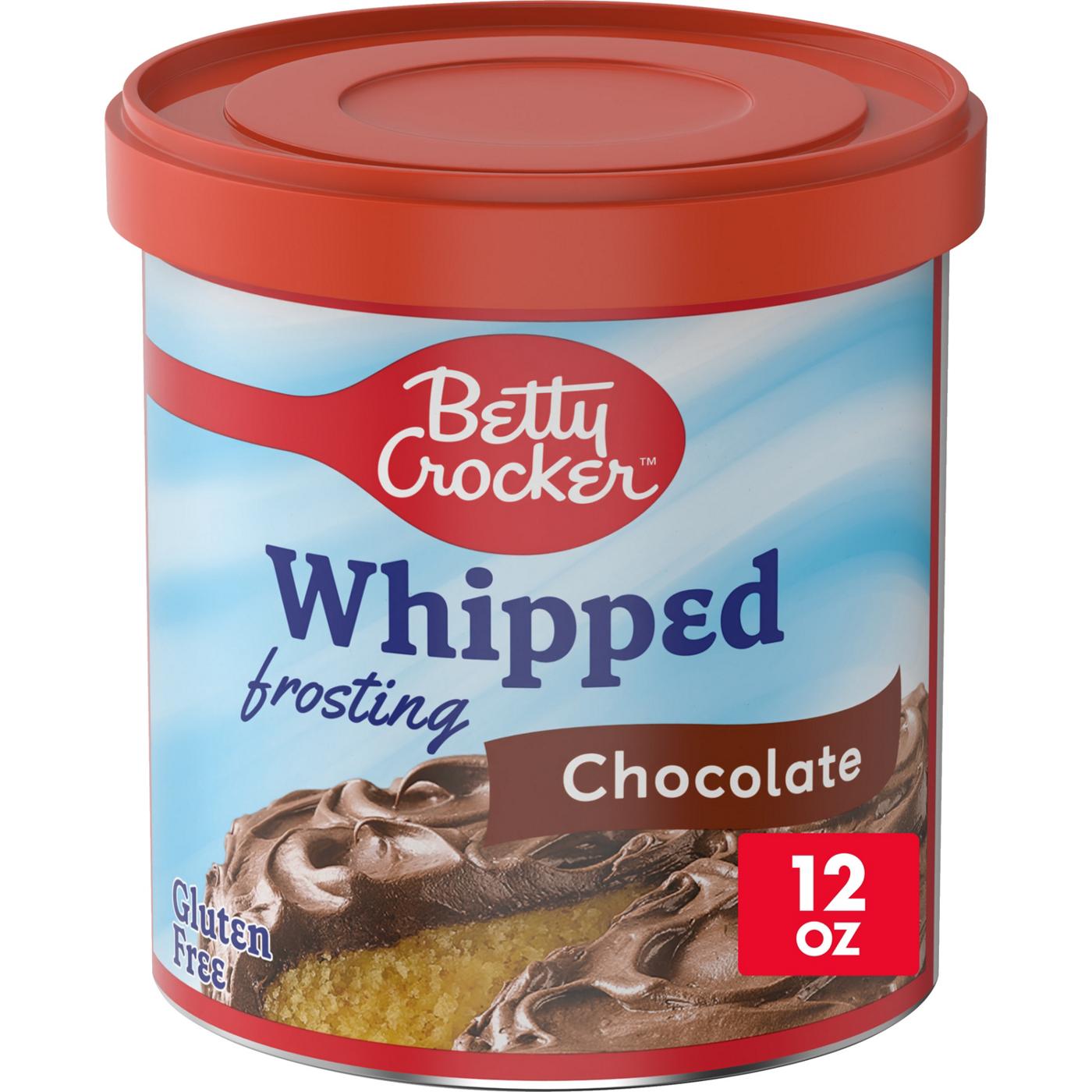 Betty Crocker Whipped Chocolate Frosting; image 1 of 6