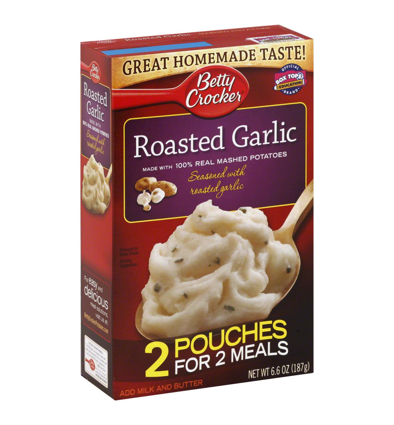 Betty crocker mashed potatoes box online instructions