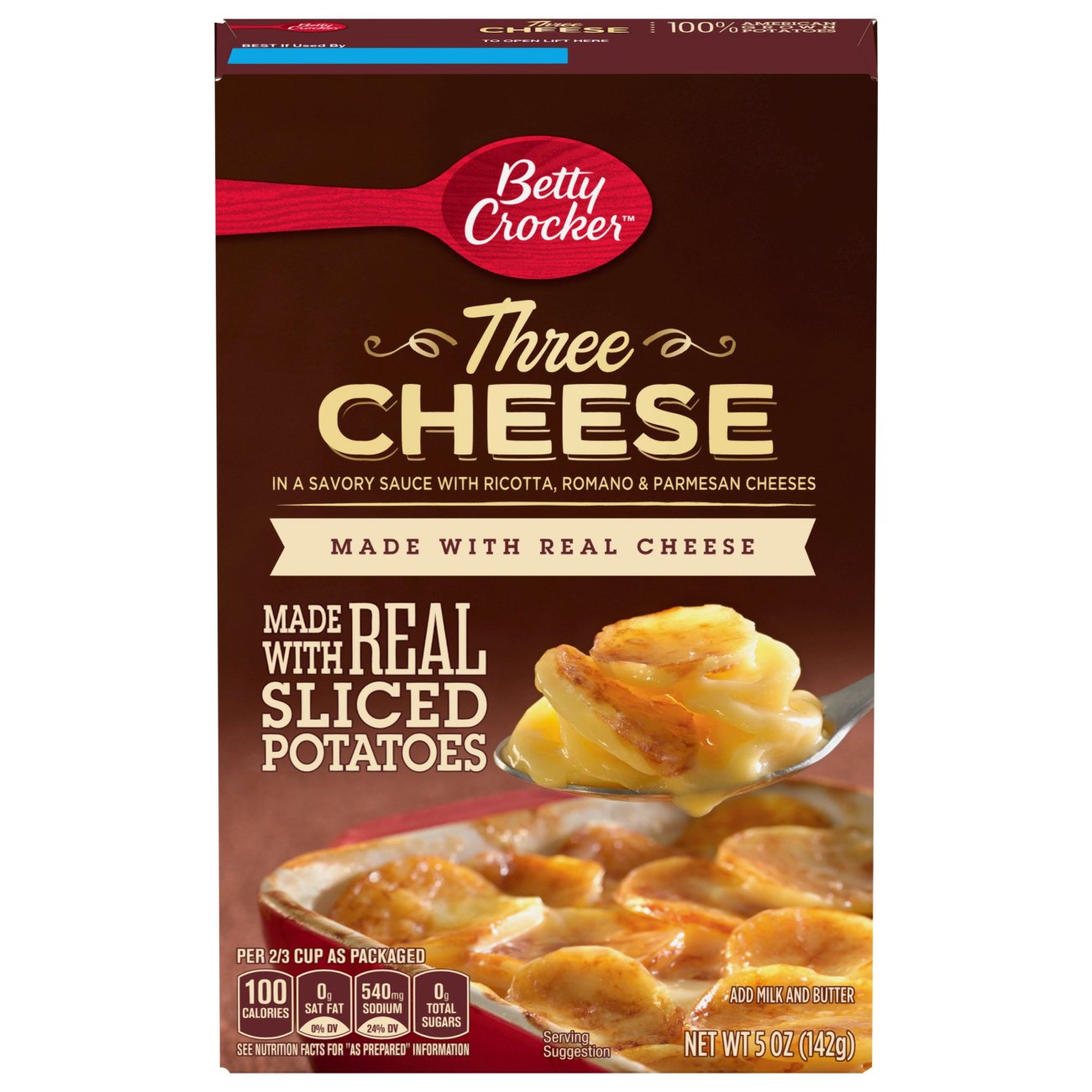 Betty Crocker Three Cheese Potatoes - Shop Pantry Meals at H-E-B