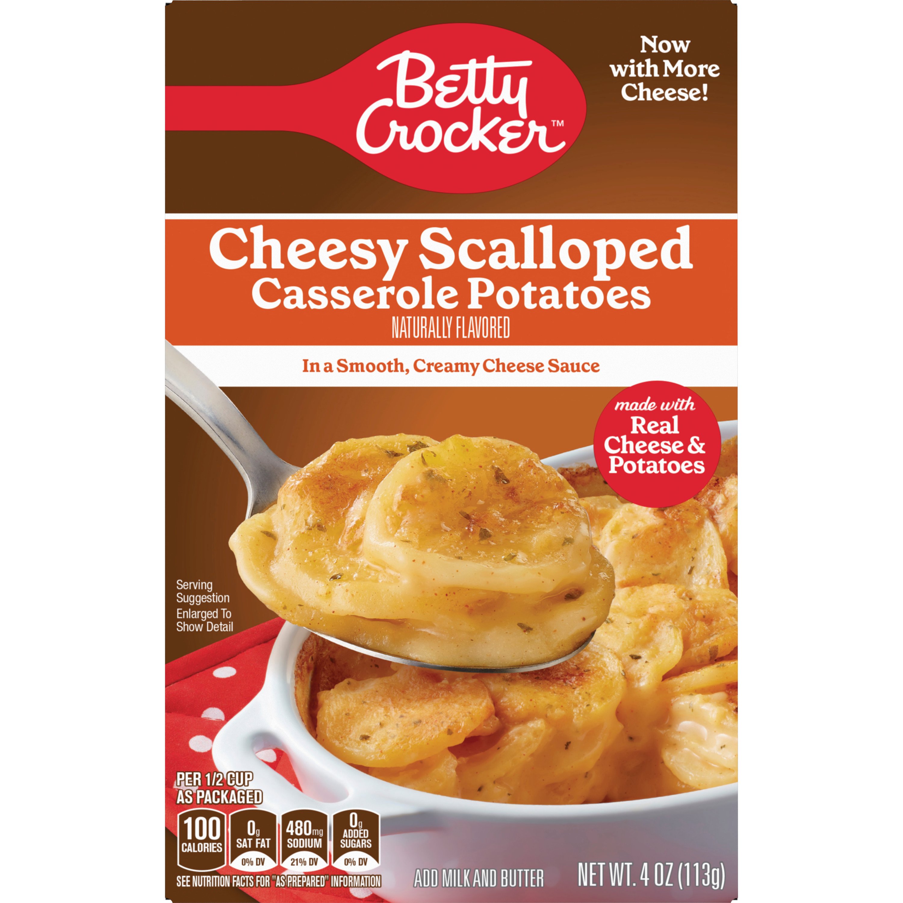 Betty Crocker Cheesy Scalloped Potatoes Shop Pantry Meals At H E B