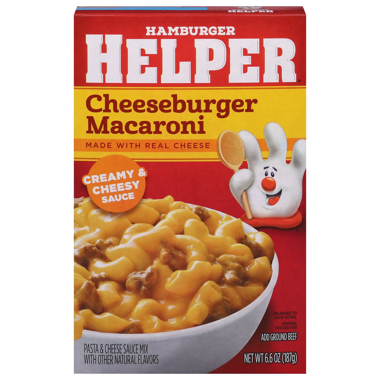 Hamburger Helper Cheeseburger Macaroni Shop Pantry Meals At H E B