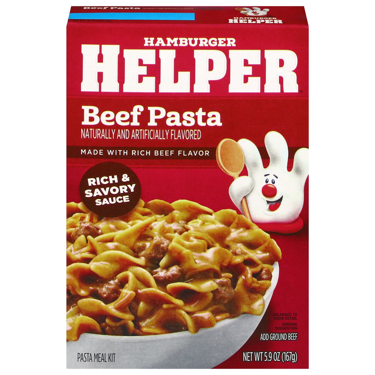 Hamburger Helper Beef Pasta Shop Pantry Meals At H E B