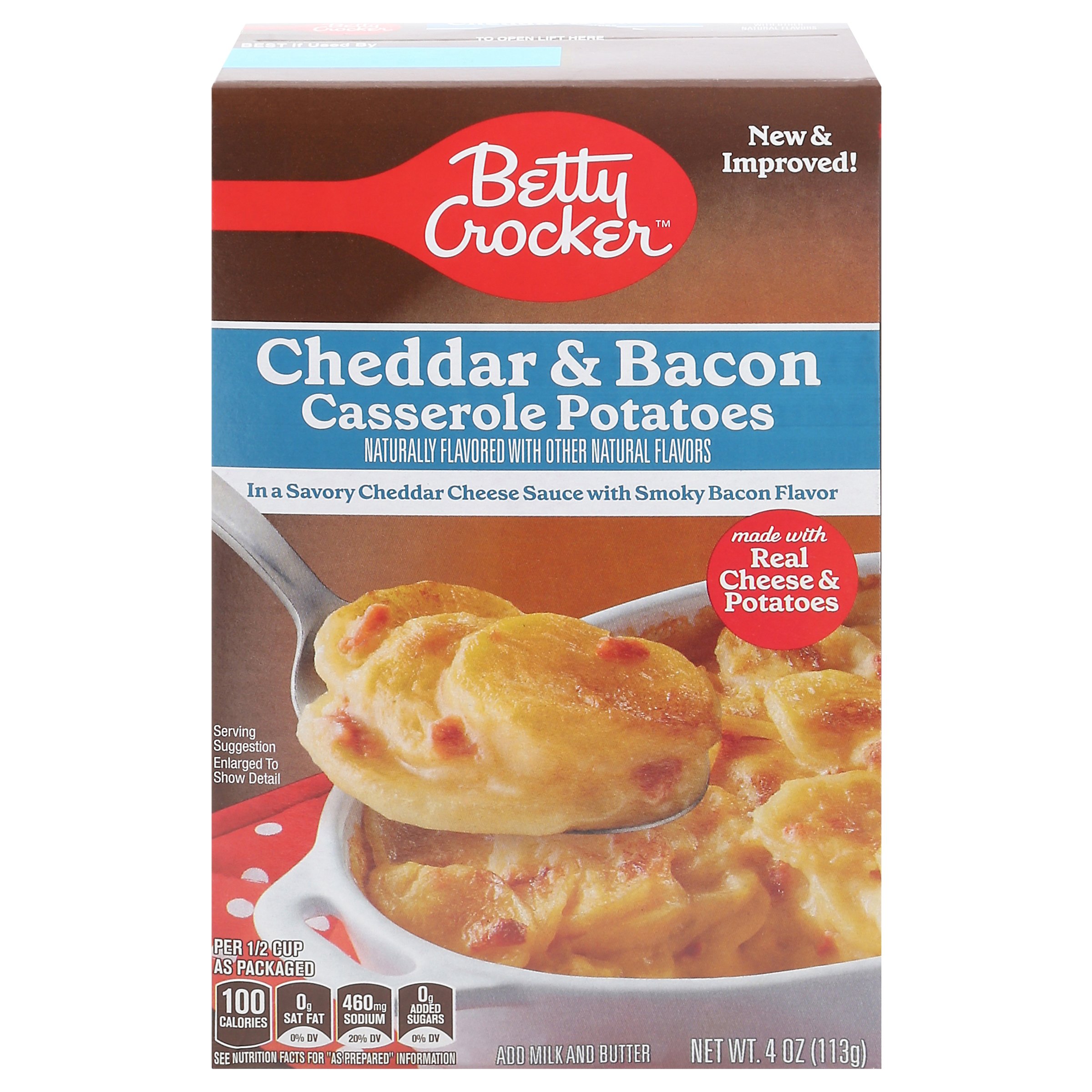 Betty Crocker Cheddar Bacon Potato Casserole Shop Pantry Meals