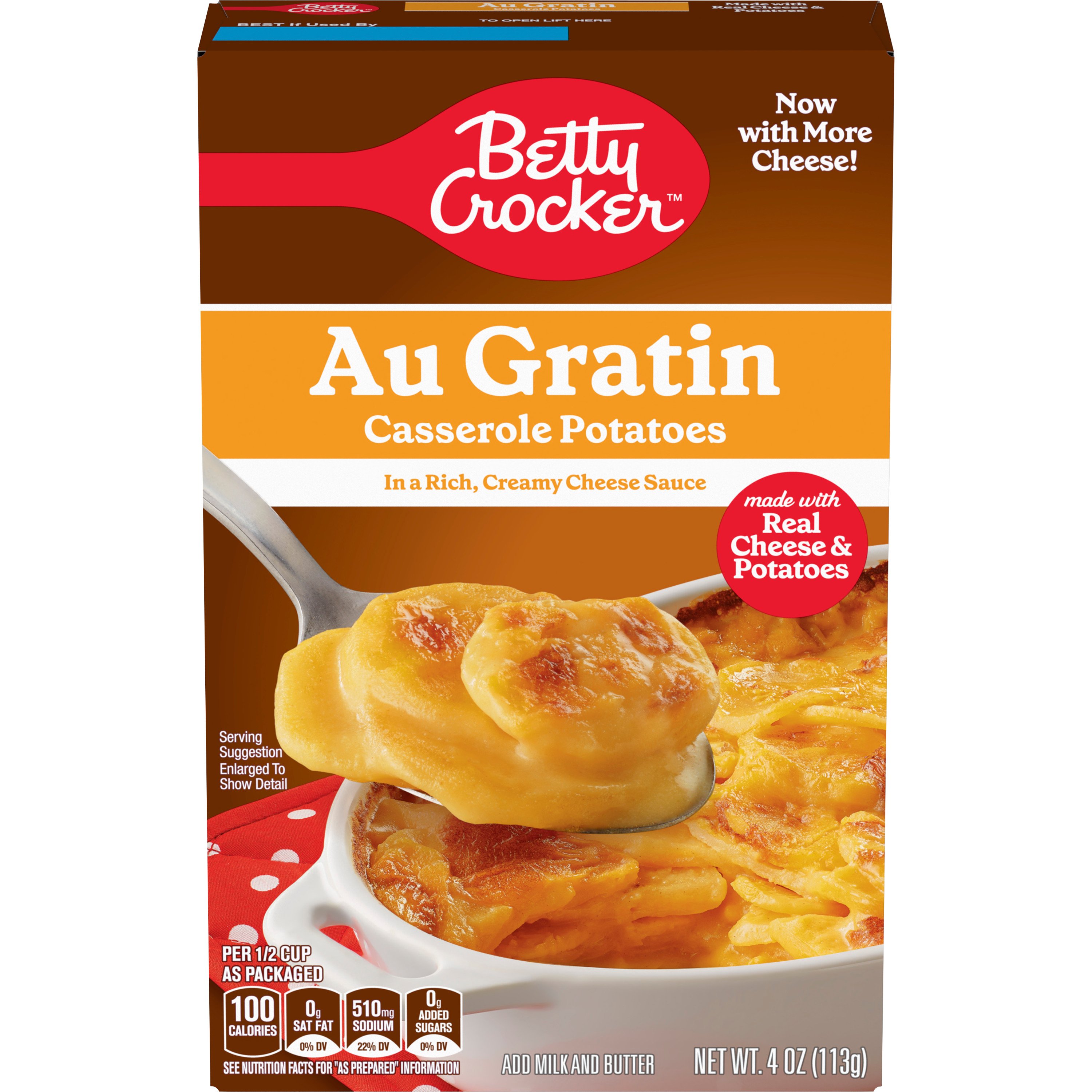 Betty Crocker Au Gratin Potatoes - Shop Pantry Meals at H-E-B