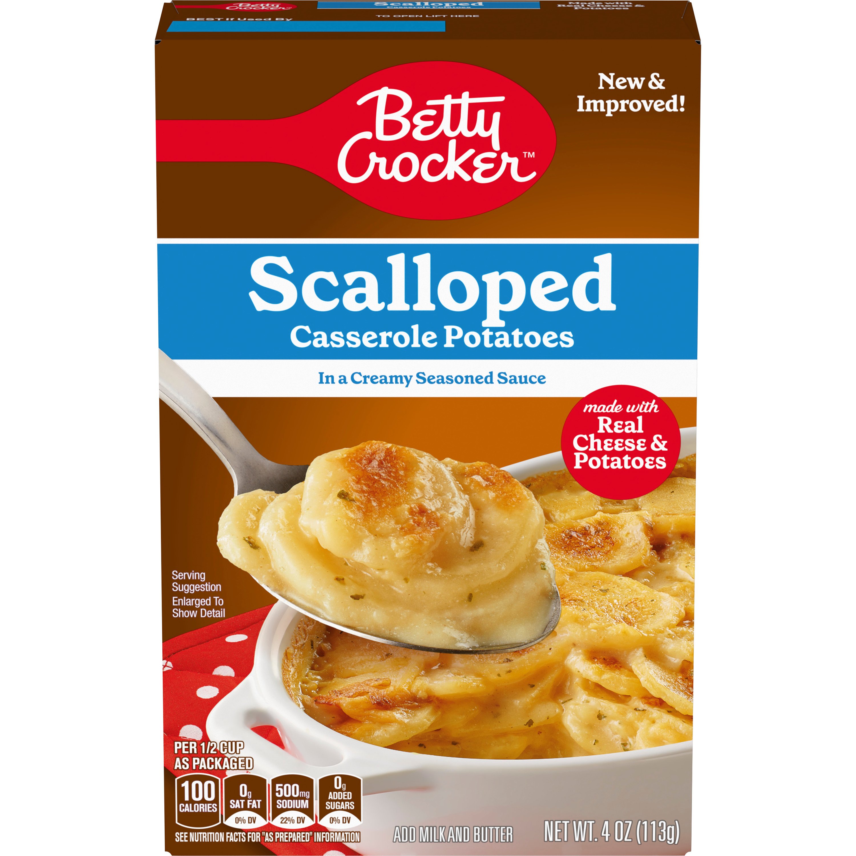 Betty Crocker Scalloped Potatoes Shop Pantry Meals At H E B