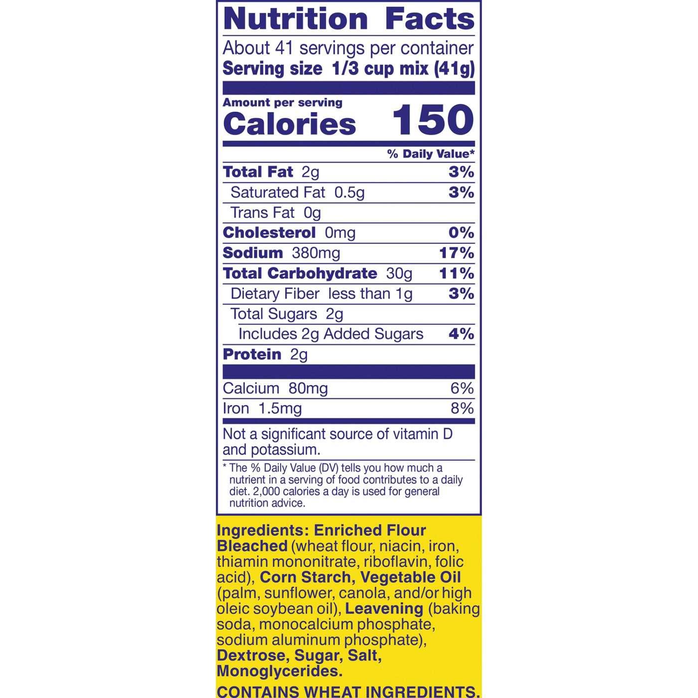 Bisquick Original Pancake & Baking Mix; image 2 of 6