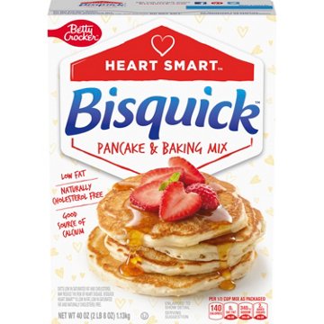 Bisquick Heart Smart Pancake & Baking Mix, 40 oz