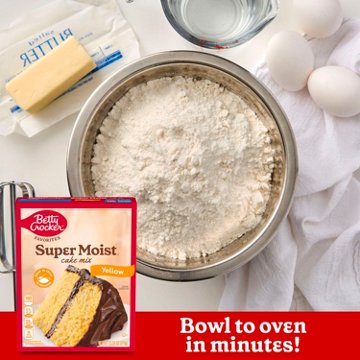 Betty Crocker Super Moist Yellow Cake Mix, 13.25 oz