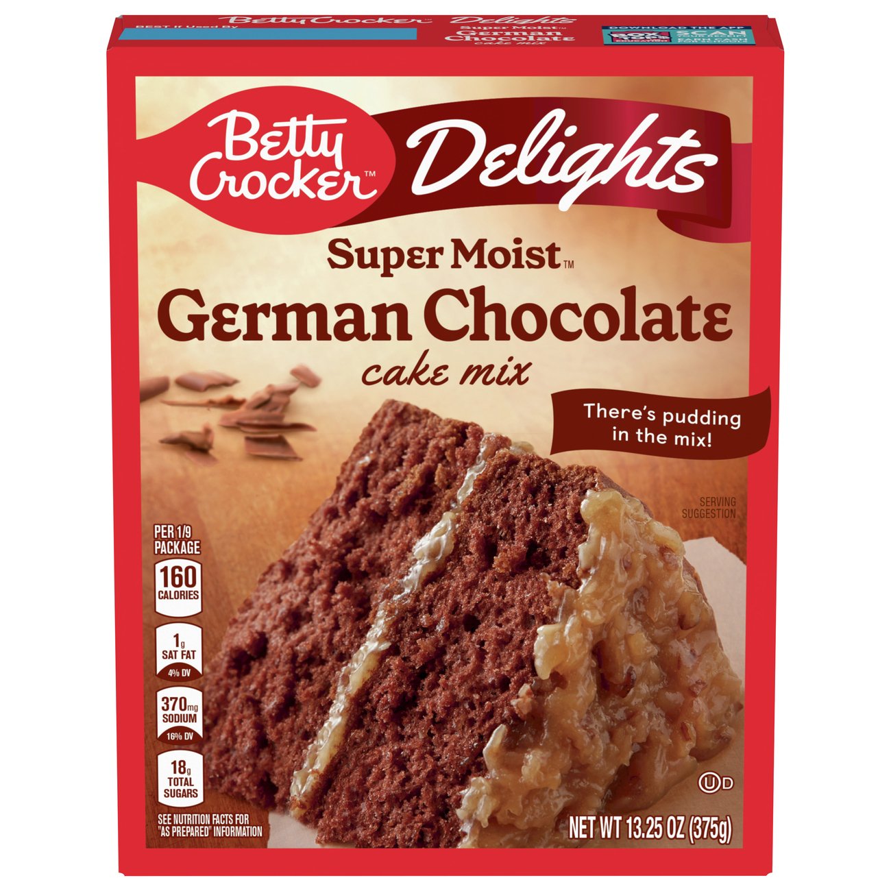 Betty Crocker Super Moist German Chocolate Cake Mix Shop Baking Mixes At H E B