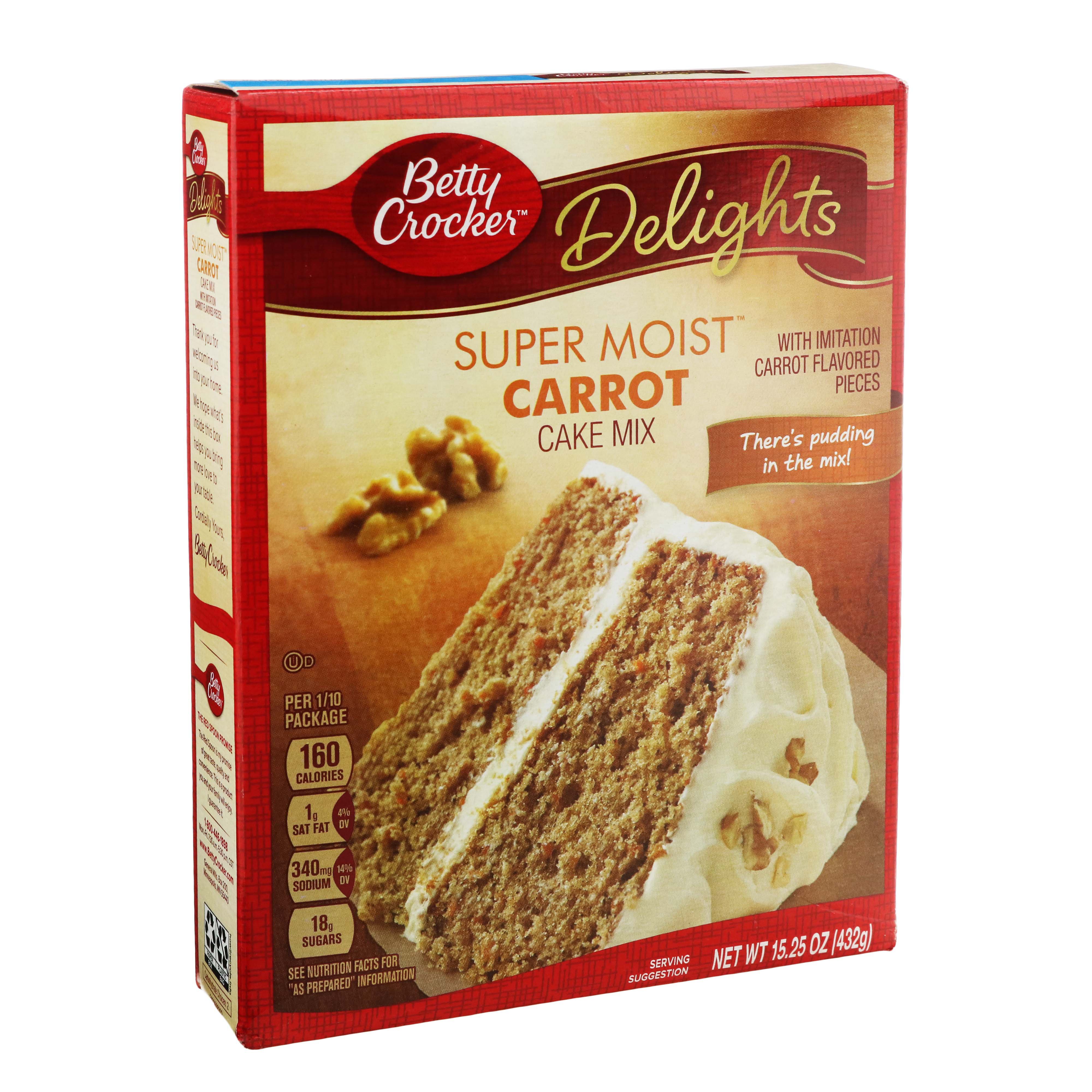 Betty Crocker Super Moist Carrot Cake Mix - Shop Baking ...