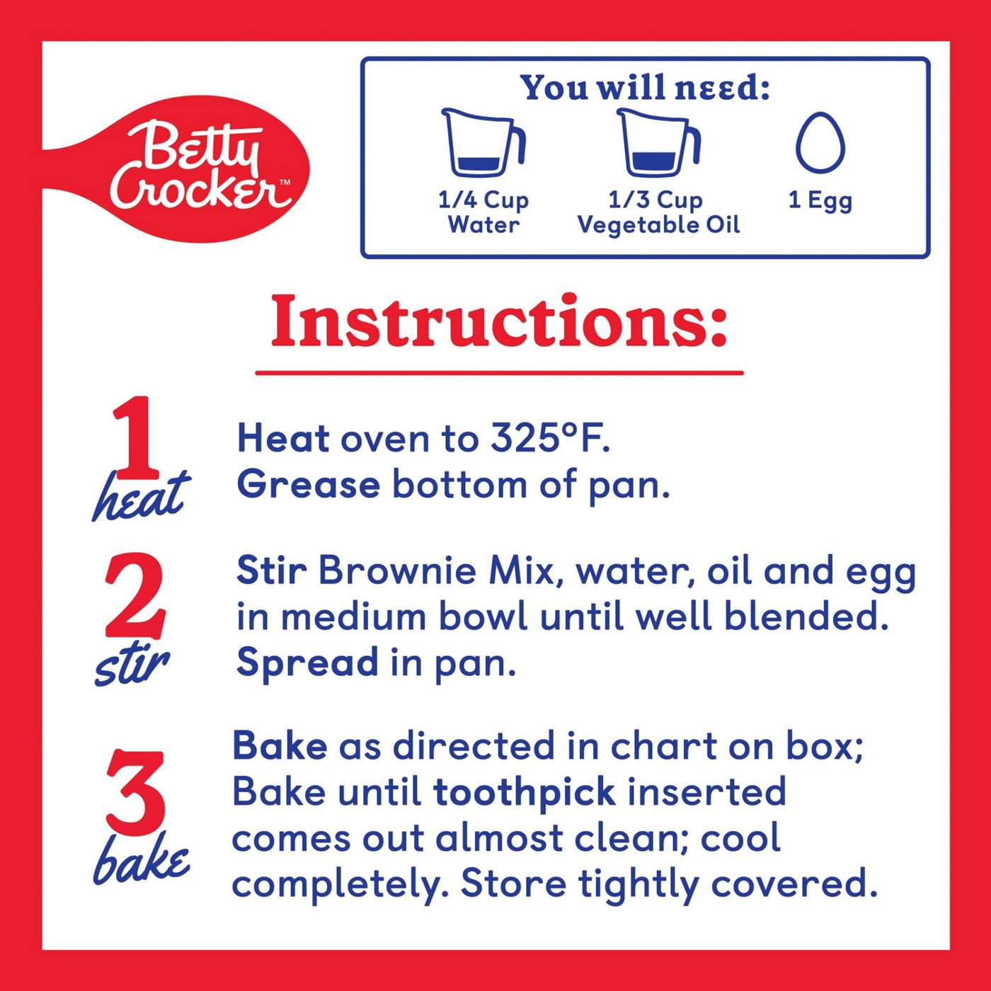 Betty Crocker Supreme Triple Chunk Brownie Mix; image 5 of 6