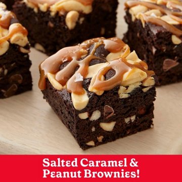 Betty Crocker Salted Caramel Brownie Mix, 18.4 oz