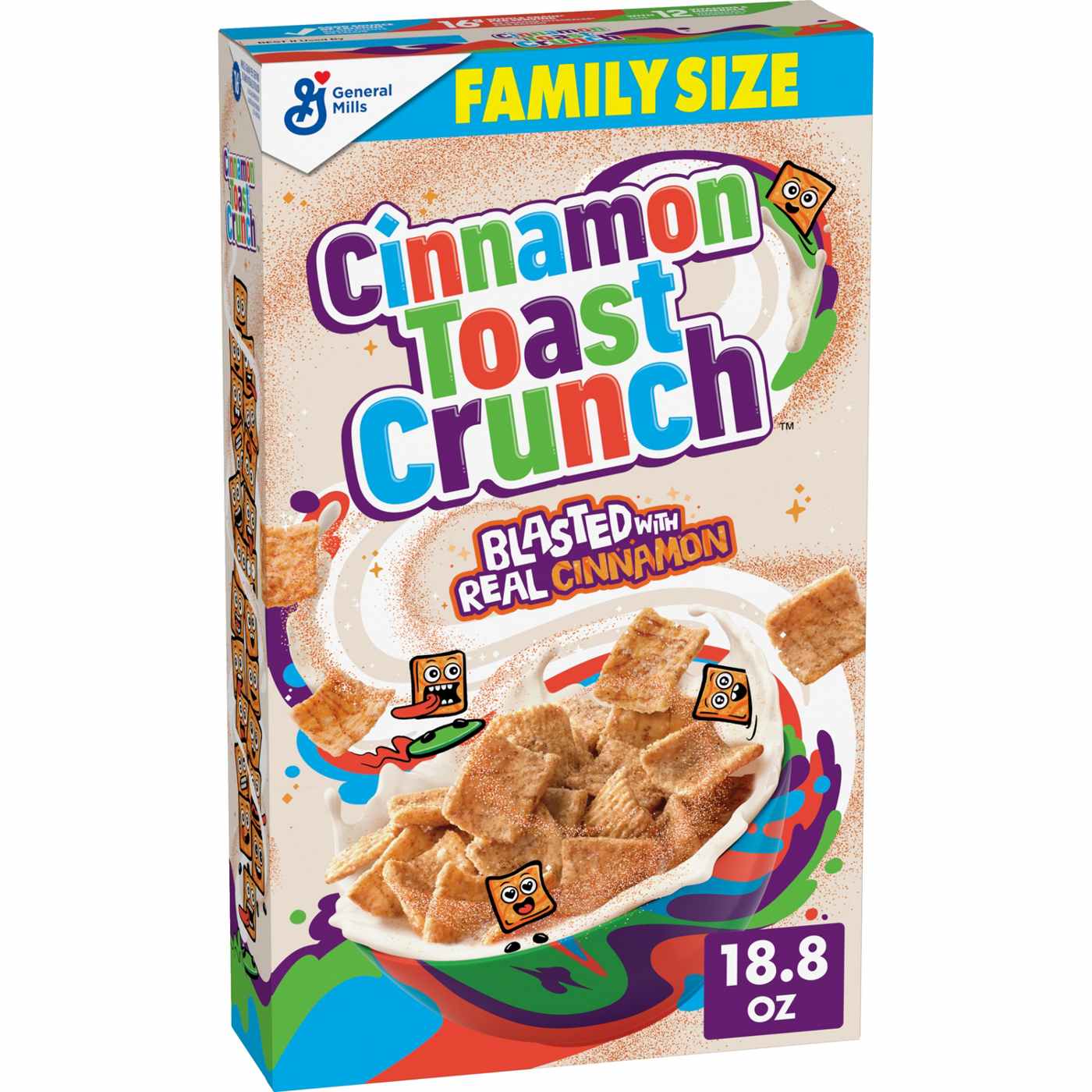 General Mills Cinnamon Toast Crunch Cereal - Family Size; image 3 of 3