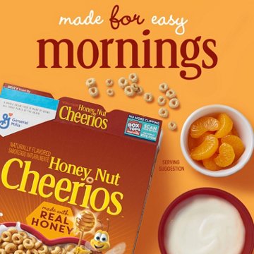 General Mills Honey Nut Cheerios Cereal - Family Size