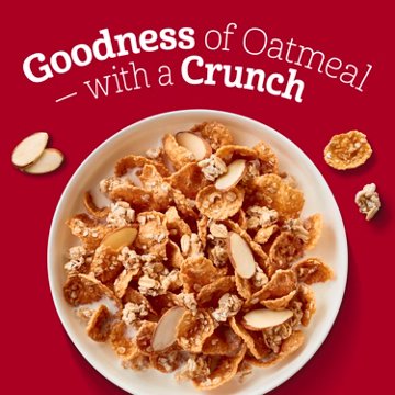 General Mills Oatmeal Crisp Crunchy Almond Cereal