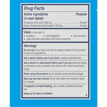 Alka-Seltzer Extra Strength Tablets