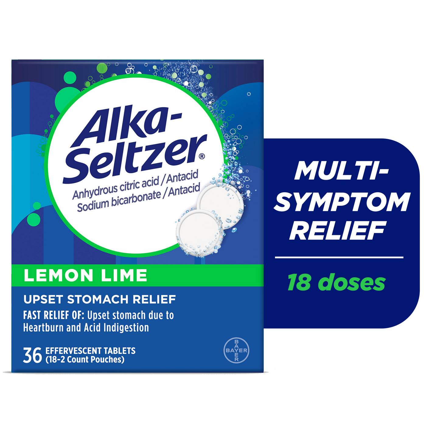 Alka-Seltzer Lemon Lime Tablets; image 3 of 3