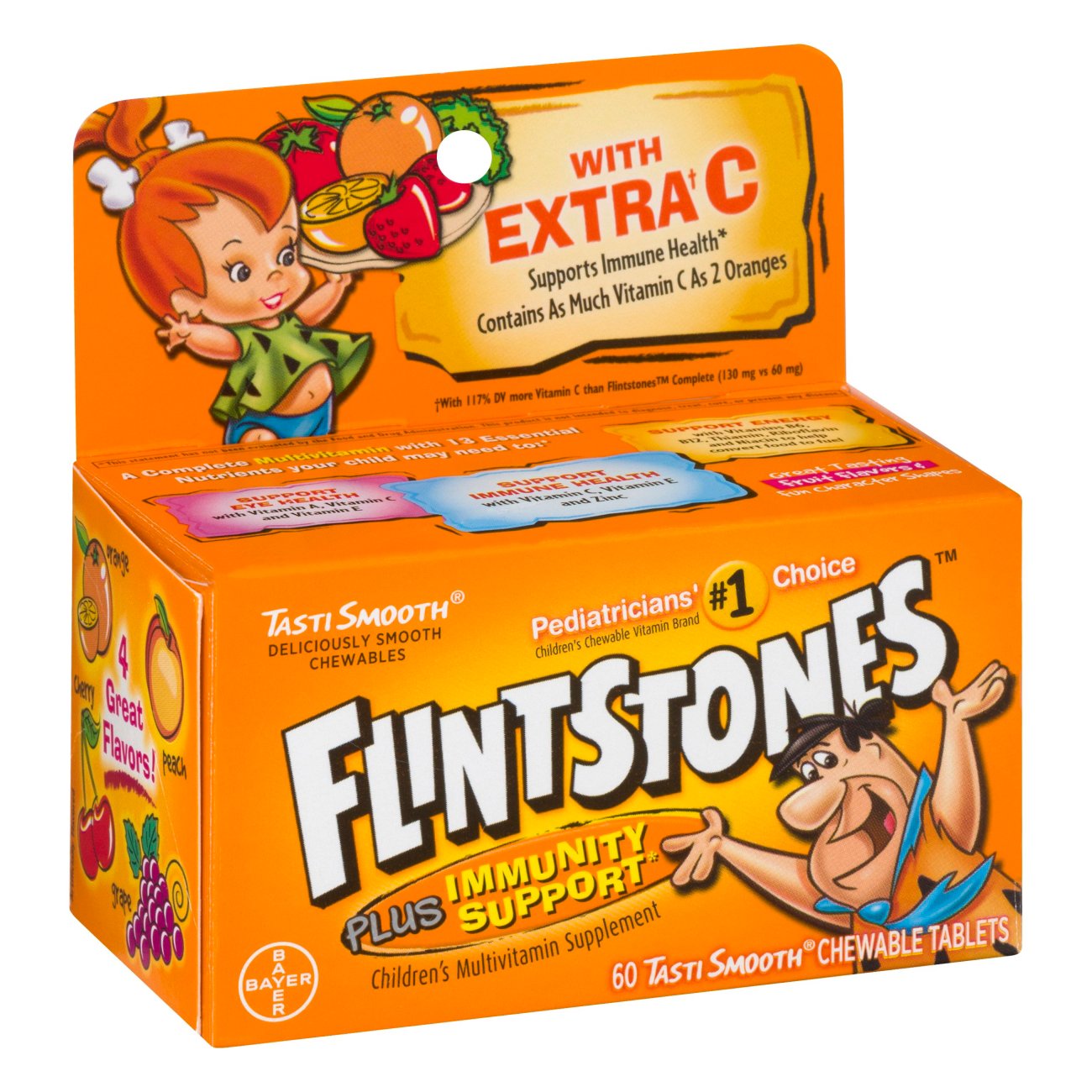 Flintstones Children's Complete Multivitamin Chewable Tablets Plus