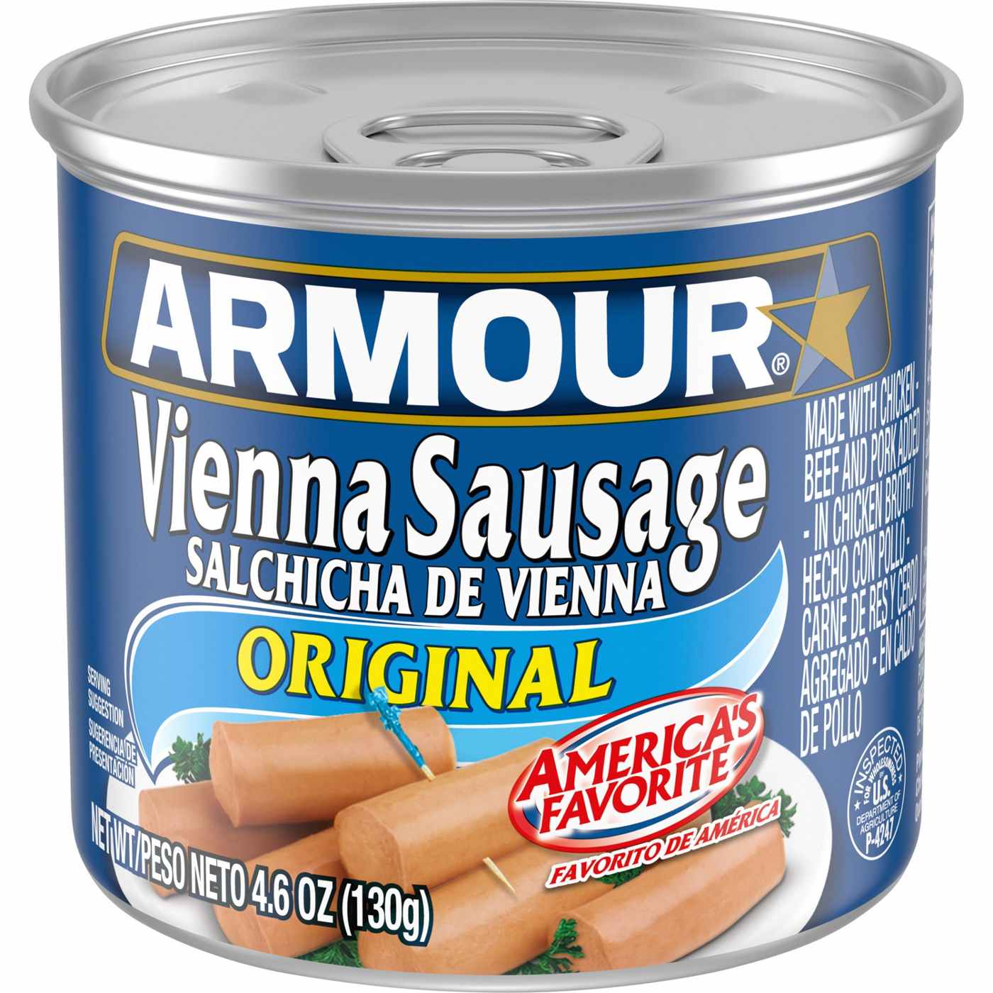 Armour Vienna Sausage Original Flavor Canned Sausage; image 1 of 3