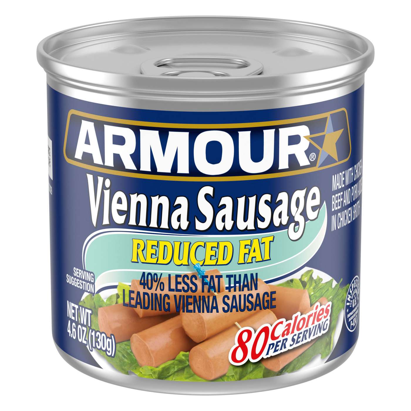 Armour Reduced Fat Vienna Sausage Canned Sausage; image 1 of 3