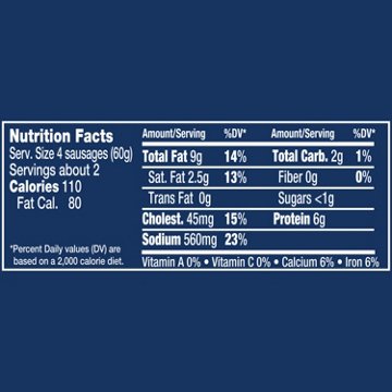 Armour Jalapeno Flavored Vienna Sausage Canned Sausage, 4.6 oz