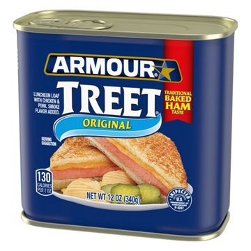 Armour Original Treet Luncheon Loaf Canned Meat, 12 oz