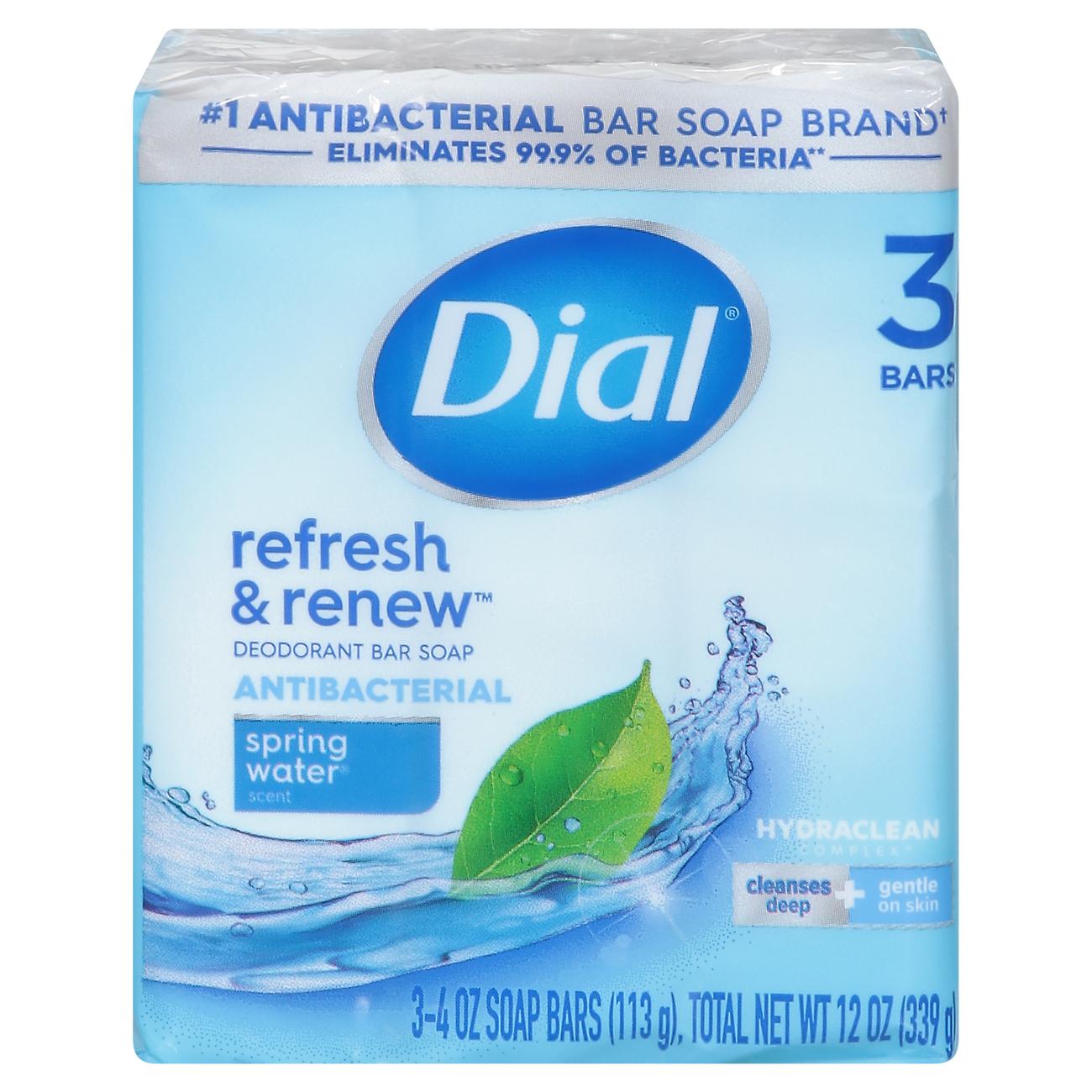 Dial Antibacterial Bar Soap - Spring Water; image 1 of 5