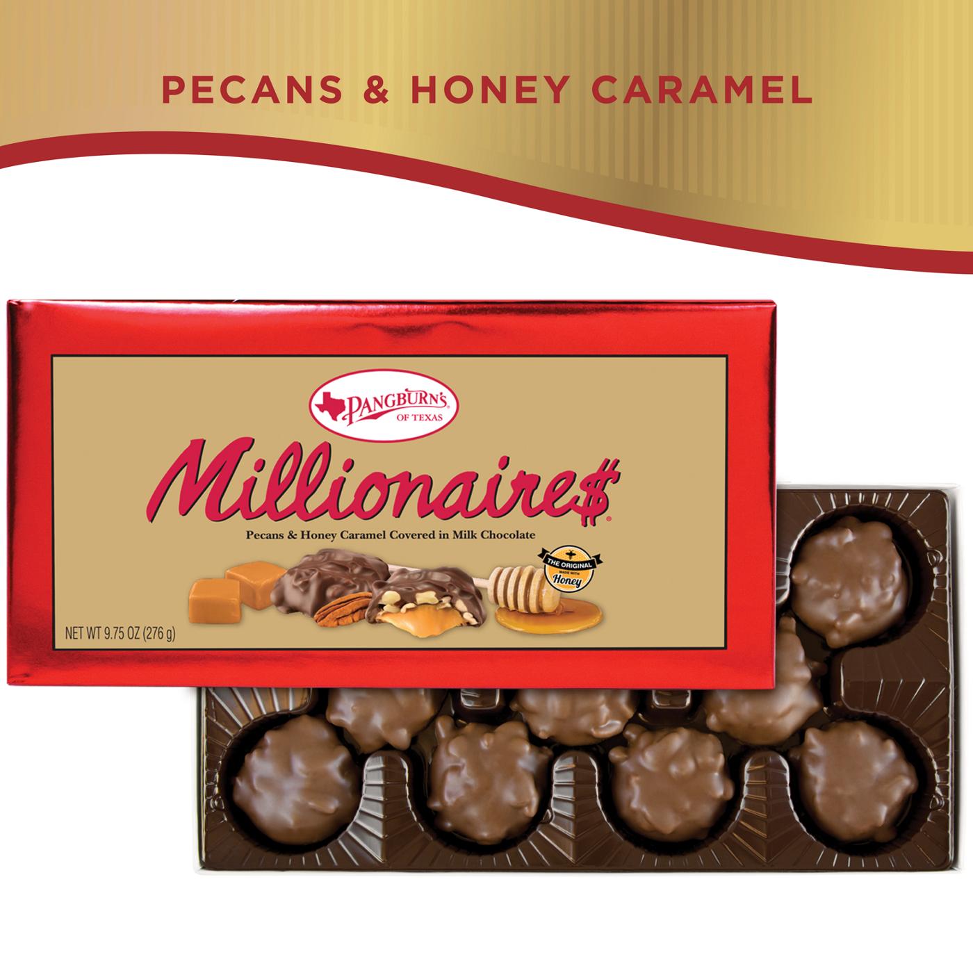 Pangburn's Millionaire$ Milk Chocolate Pecans & Honey Caramel Candy Box, 11 Pc; image 3 of 6