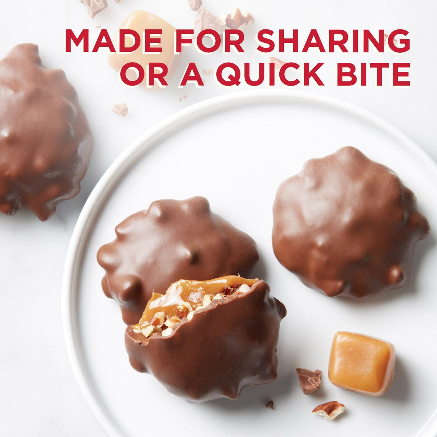 Pangburn's Pecan Delights Milk Chocolate Candy Gift Box; image 4 of 7