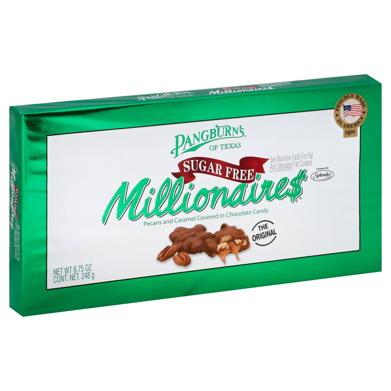 Pangburn S Sugar Free Millionaires Pecan And Caramel Covered In Chocolate Candy Shop Candy At H E B