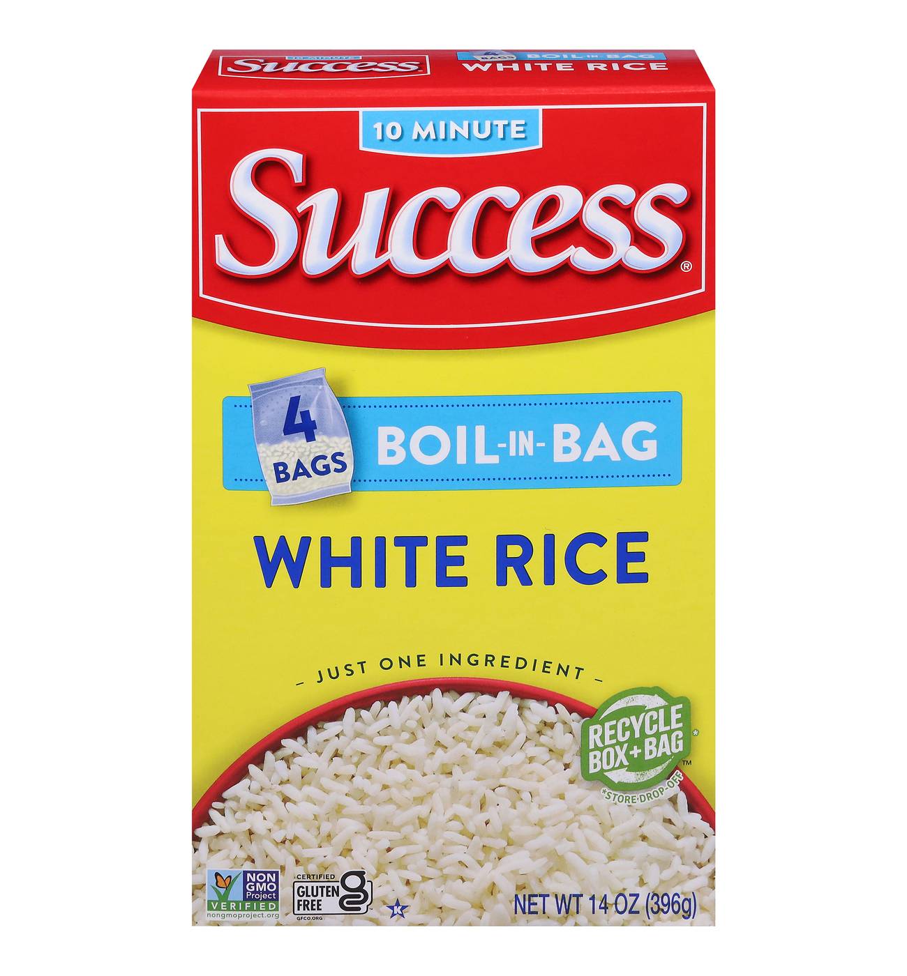 Success Boil-in-Bag White Rice; image 1 of 7