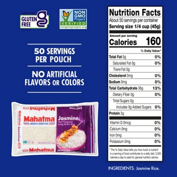 Mahatma Jasmine Rice, 5 lb