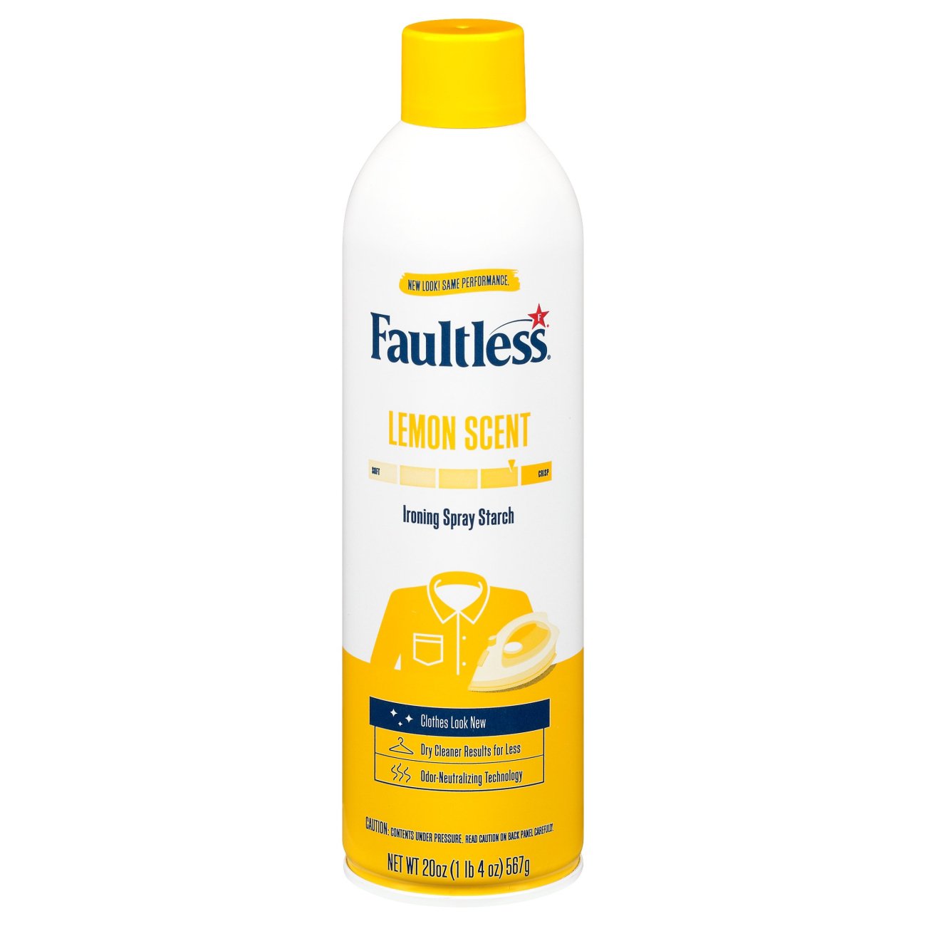 Faultless Lemon Fresh Scent Heavy Duty Starch Spray - Shop Starch at H-E-B