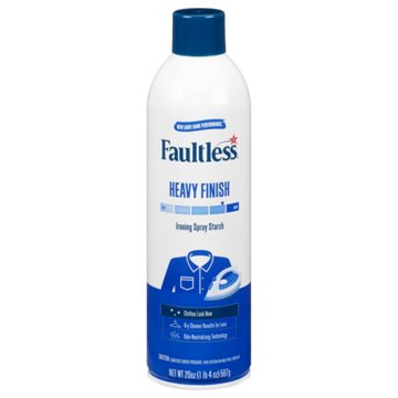 Faultless Ironing Spray Starch - Heavy Finish, 20 oz