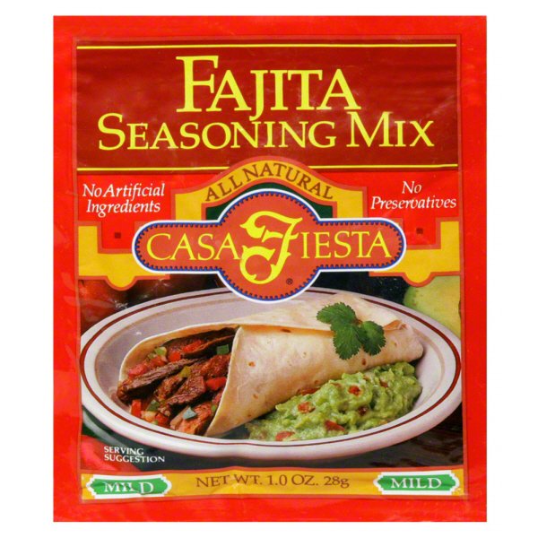 Casa Fiesta Fajita Seasoning Mix - Shop Spice mixes at H-E-B