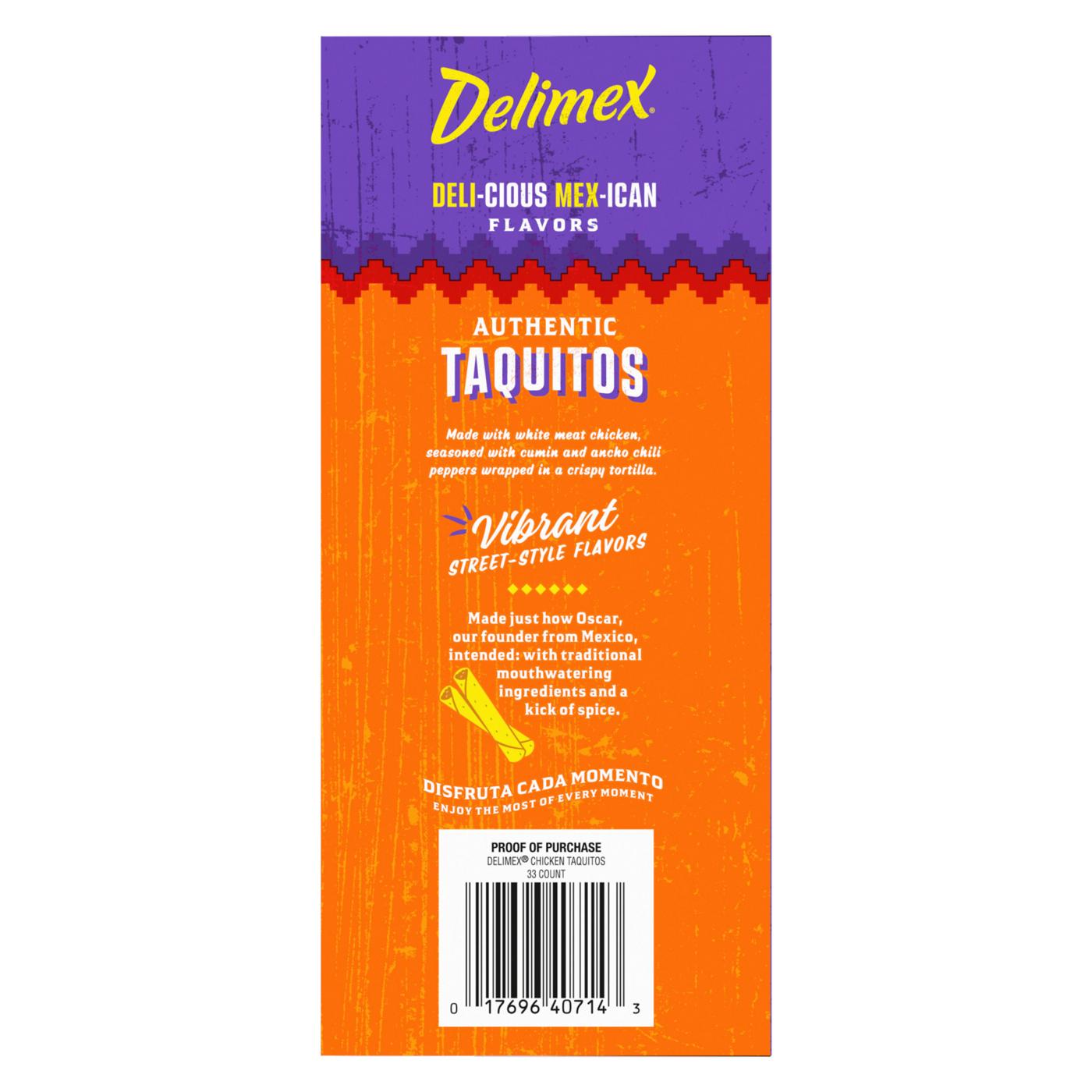 Delimex White Meat Chicken Corn Taquitos; image 6 of 6
