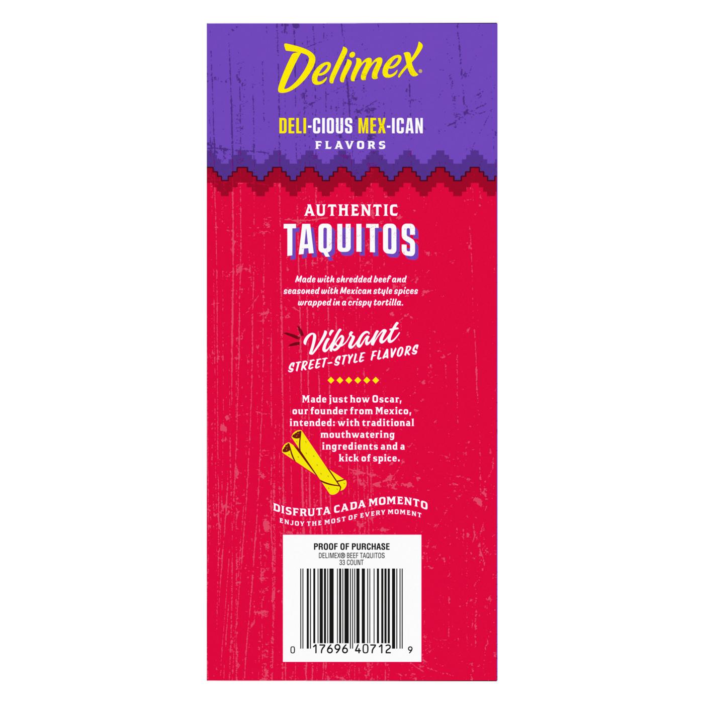Delimex Beef Corn Taquitos; image 3 of 9